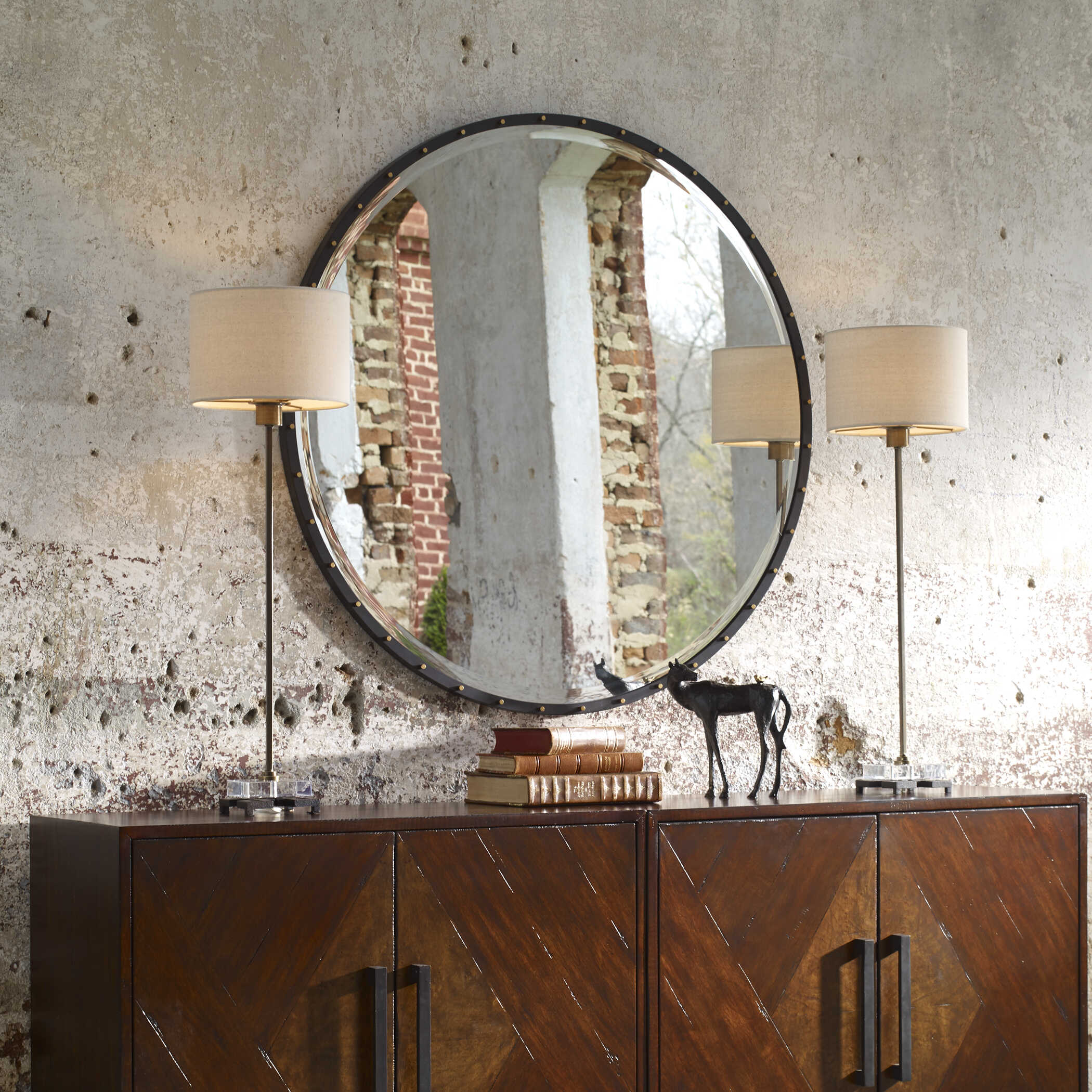 Benedo Round Mirror