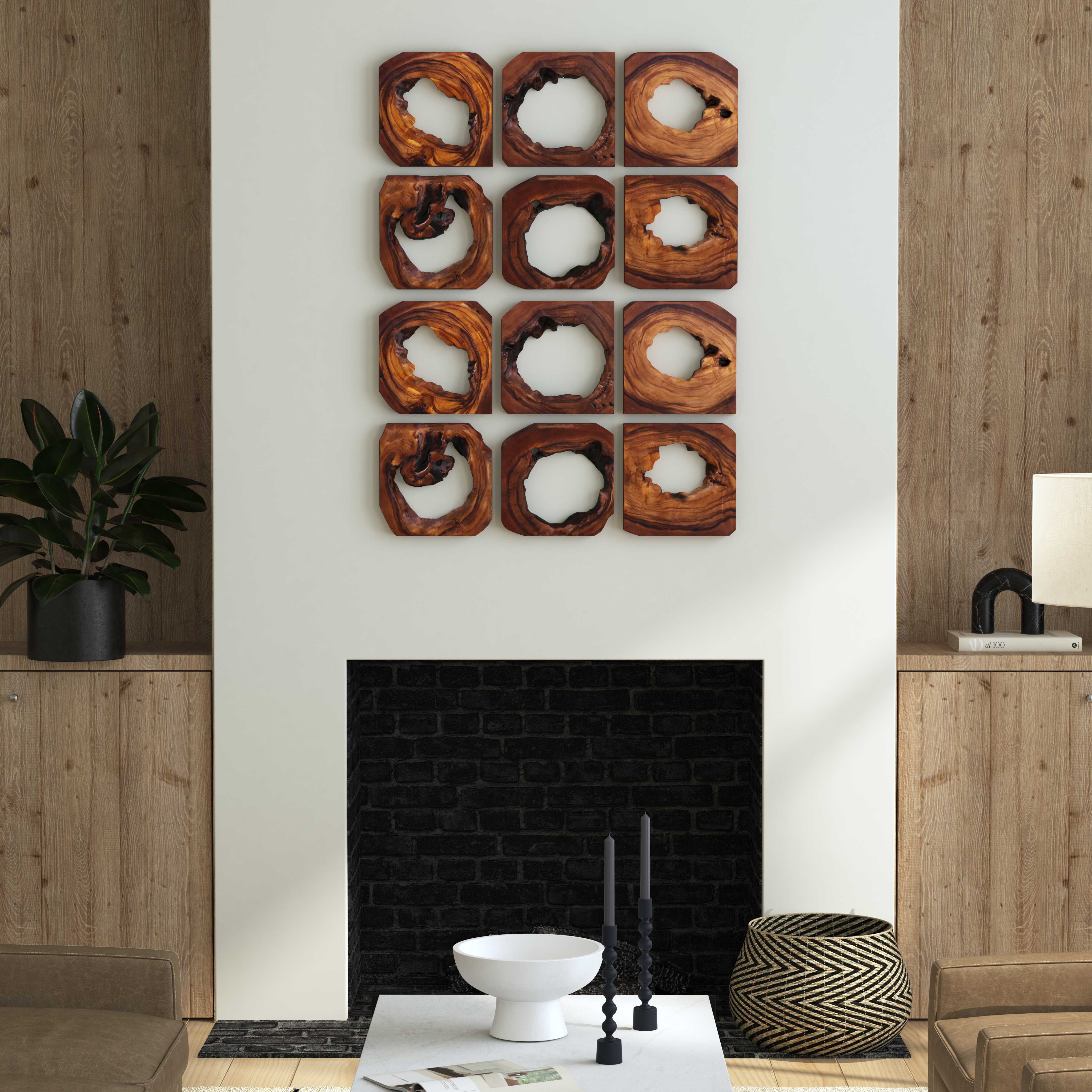 Adlai Wood Wall Decor Set/6