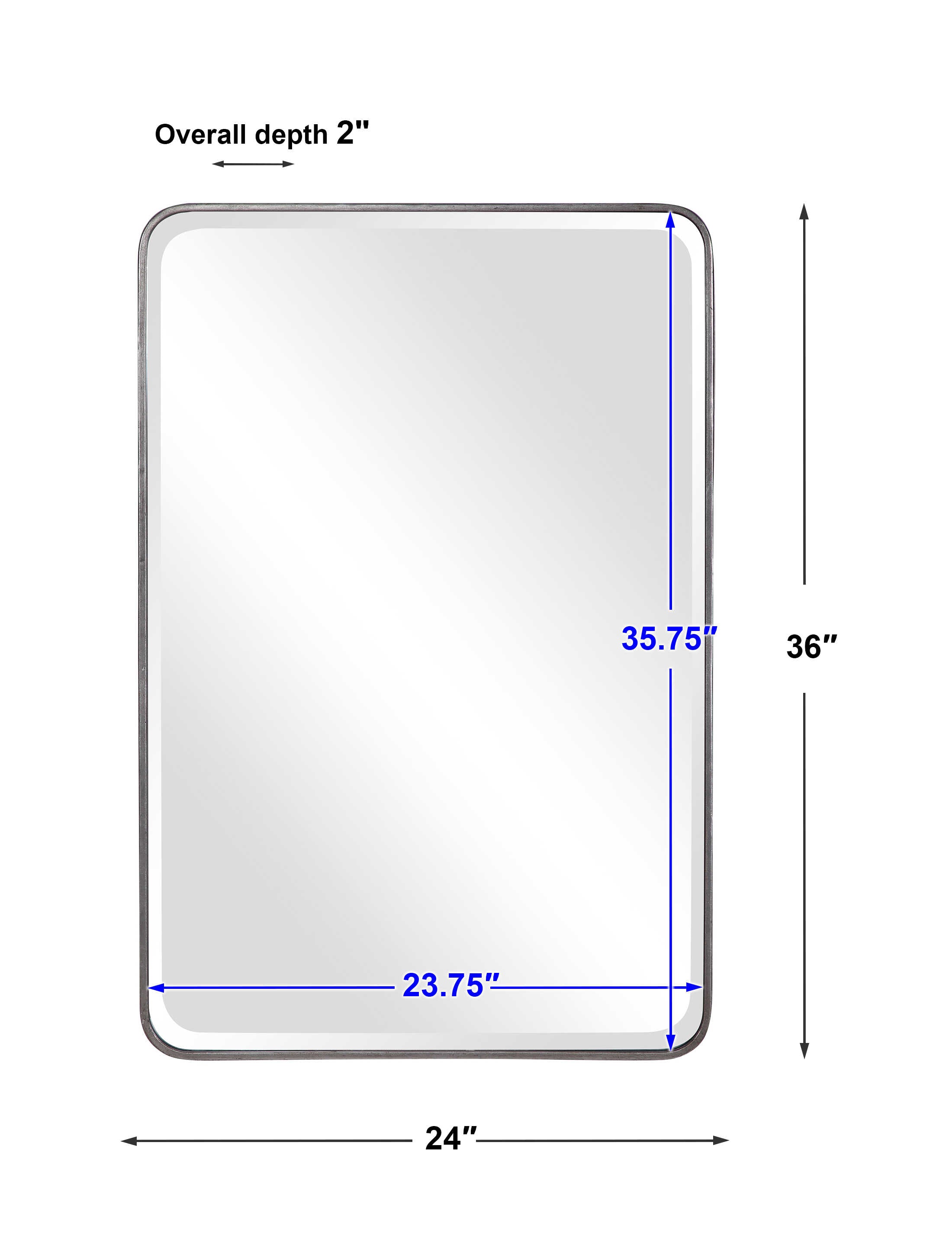 Aramis Silver Mirror