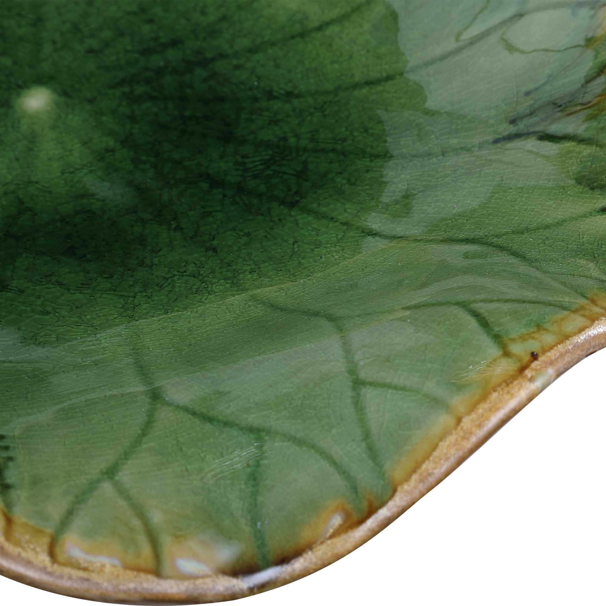 Abella Green Ceramic Wall Decor Set/3
