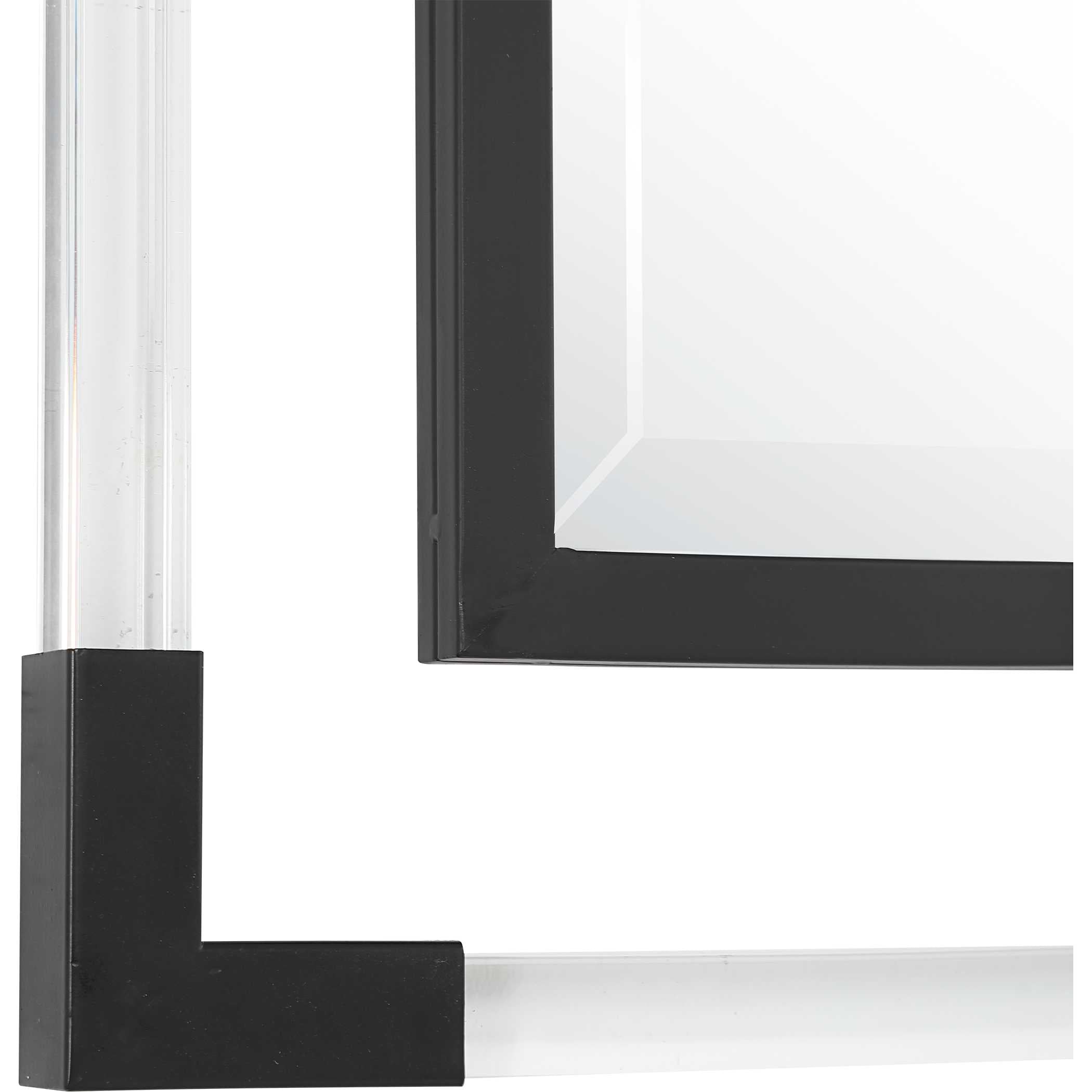 Balkan Black Iron Mirror