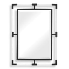 Balkan Black Iron Mirror