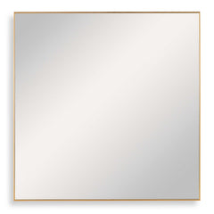Alexo Gold Square Mirror