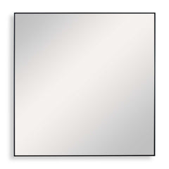 Alexo Black Square Mirror