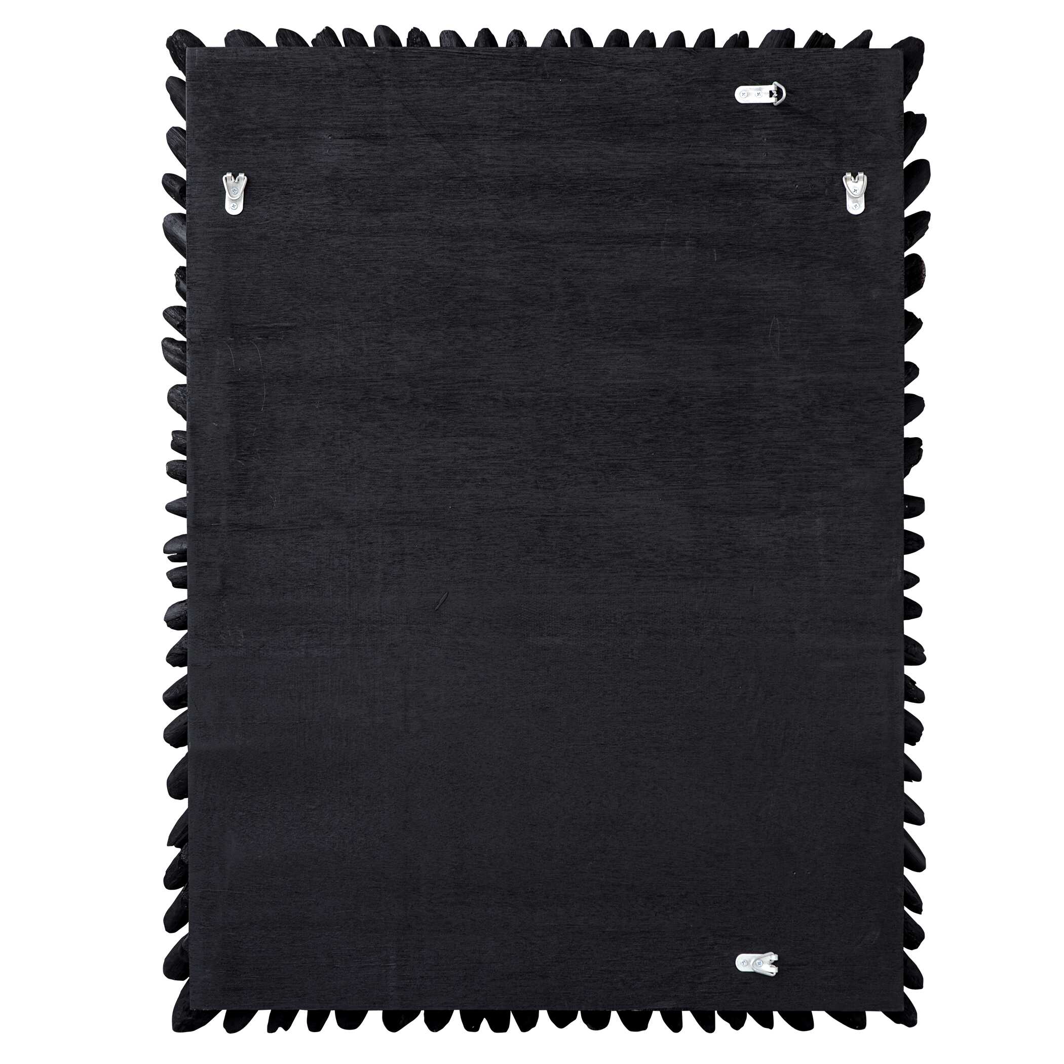 Bahama Black Wood Wall Decor