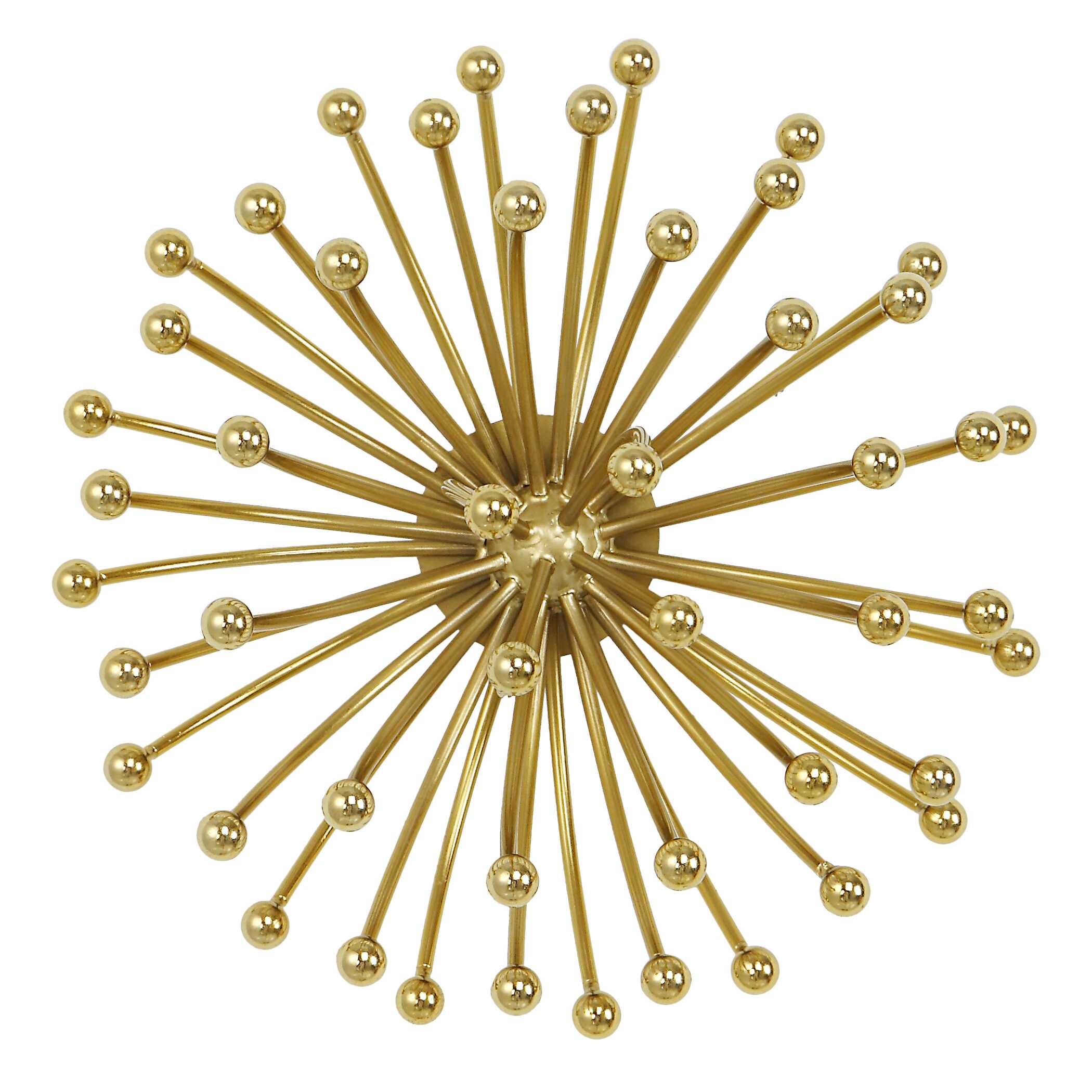Aga Gold Metal Wall Decor Set/3