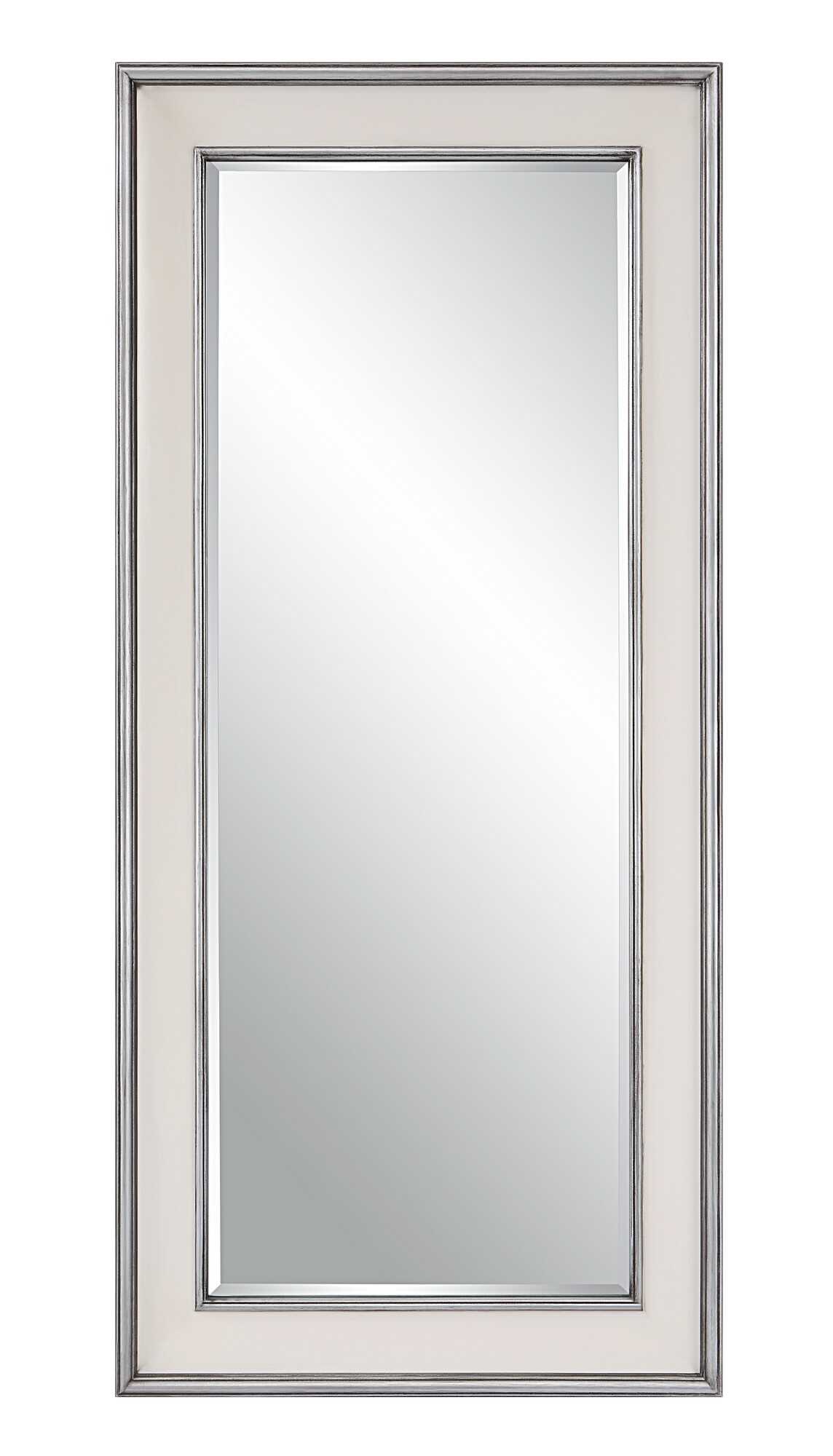 32 X 70 Metallic Trim Leaner Mirror
