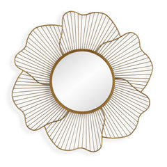 Blossom Gold Floral Mirror