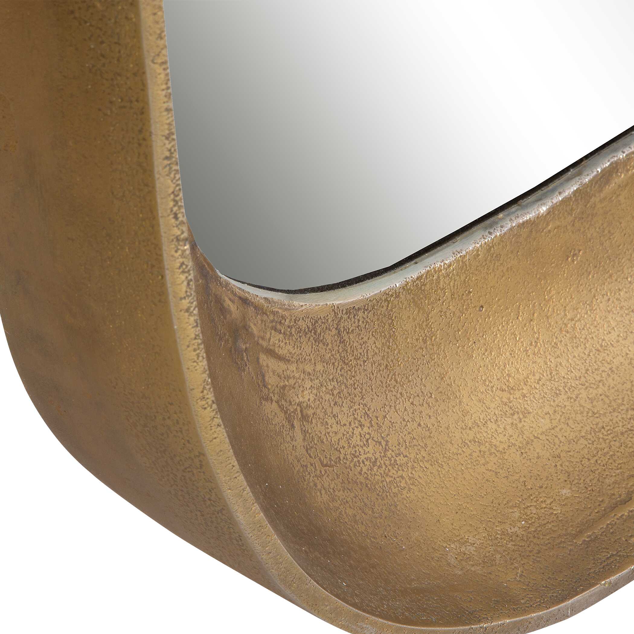 Bradano Brass Arch Mirror