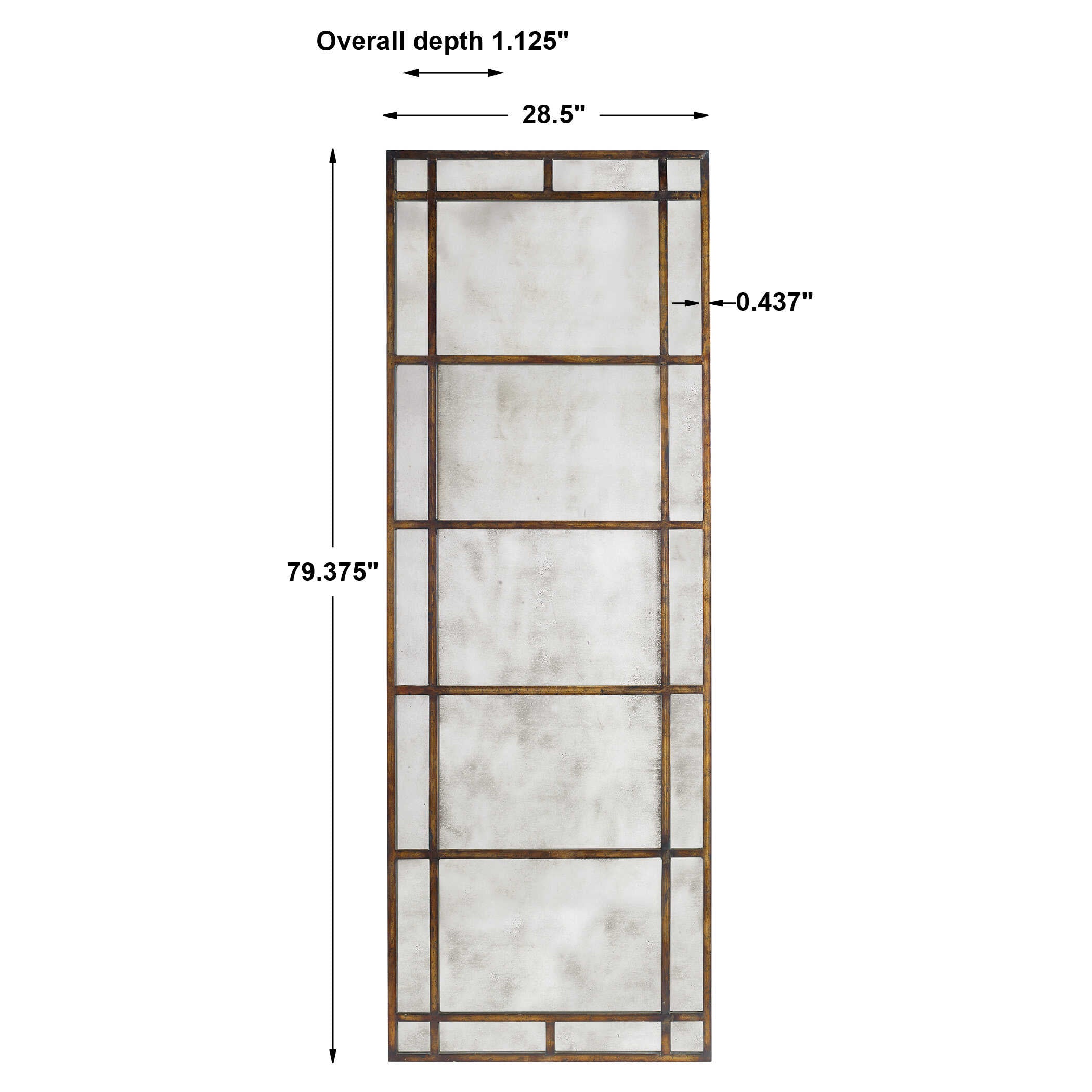 Avidan Antique Bronze Mirror