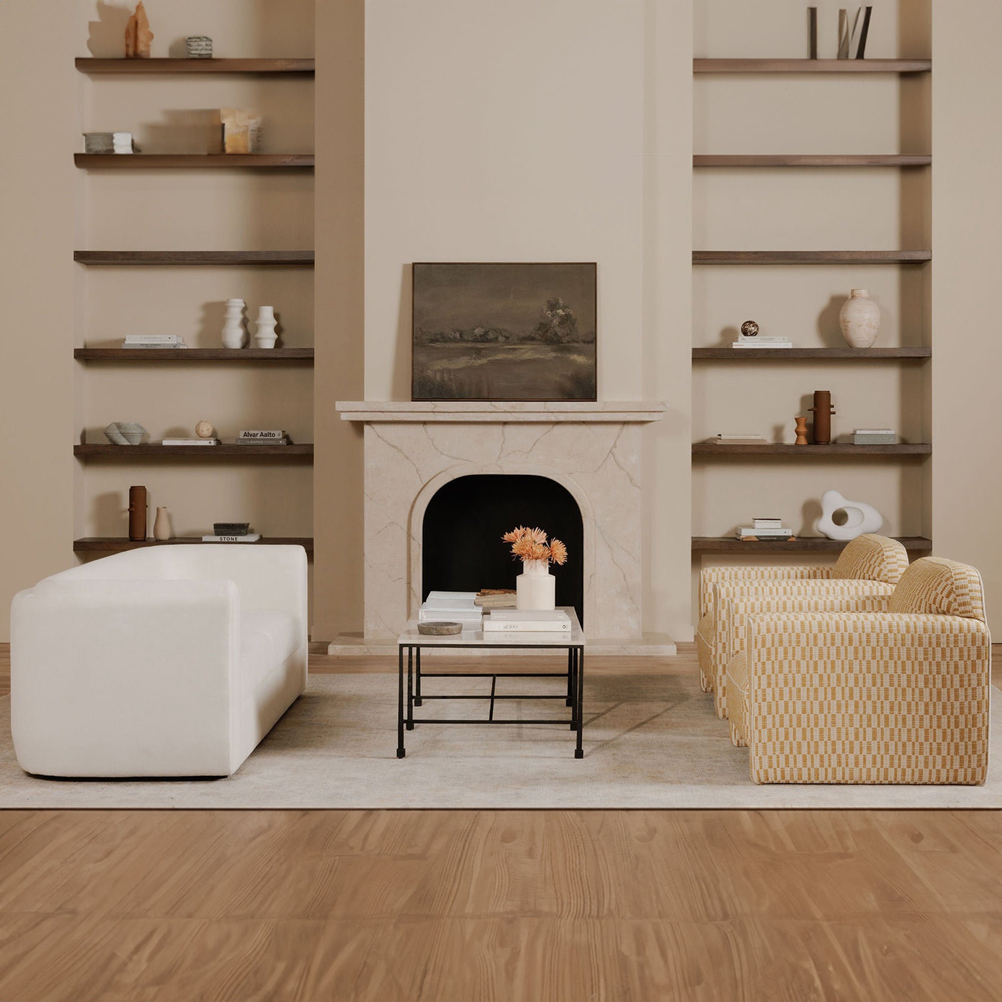 Alora Sofa White