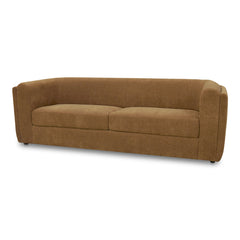 Alora Sofa Fabric Ochre Brown