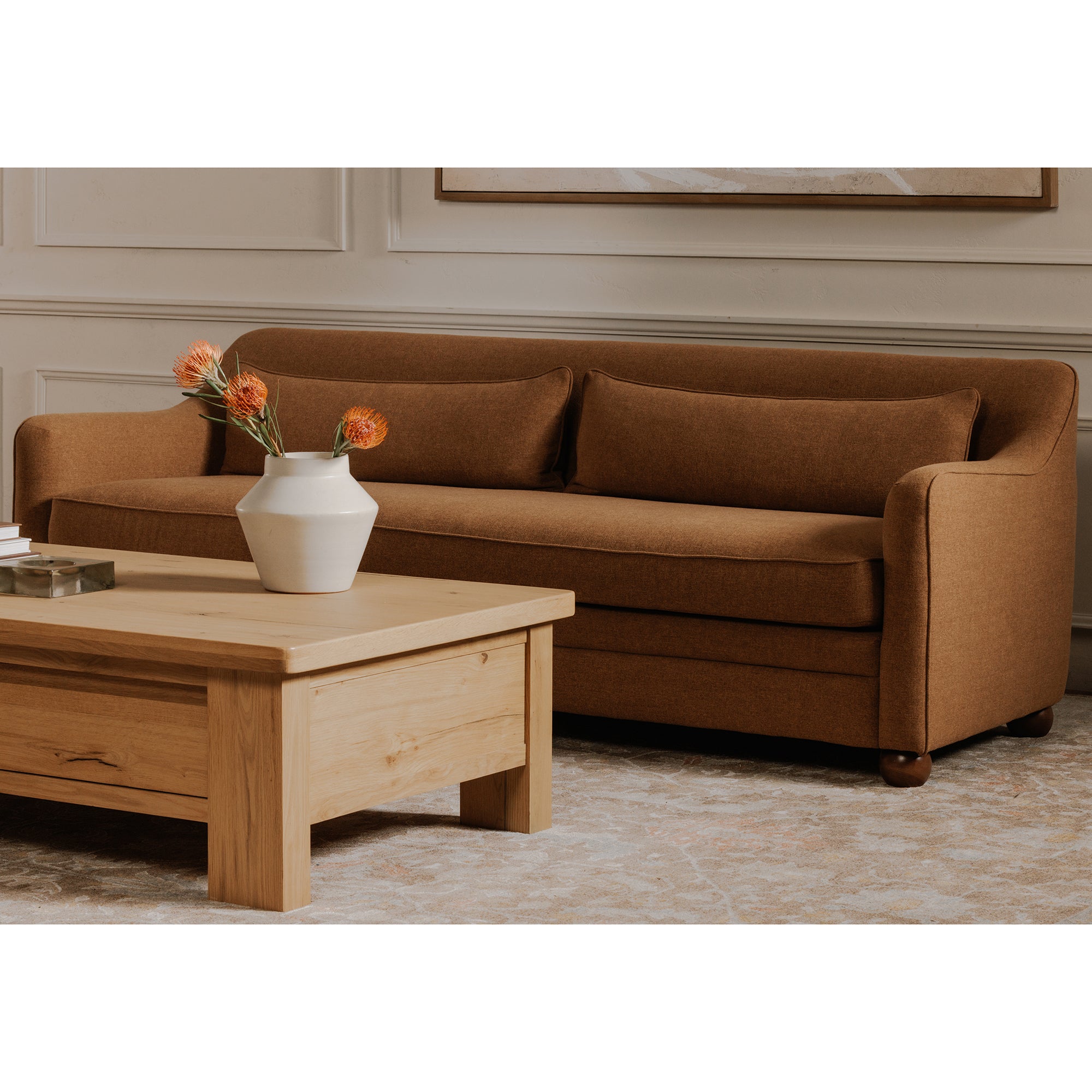 Amira Sofa Rust