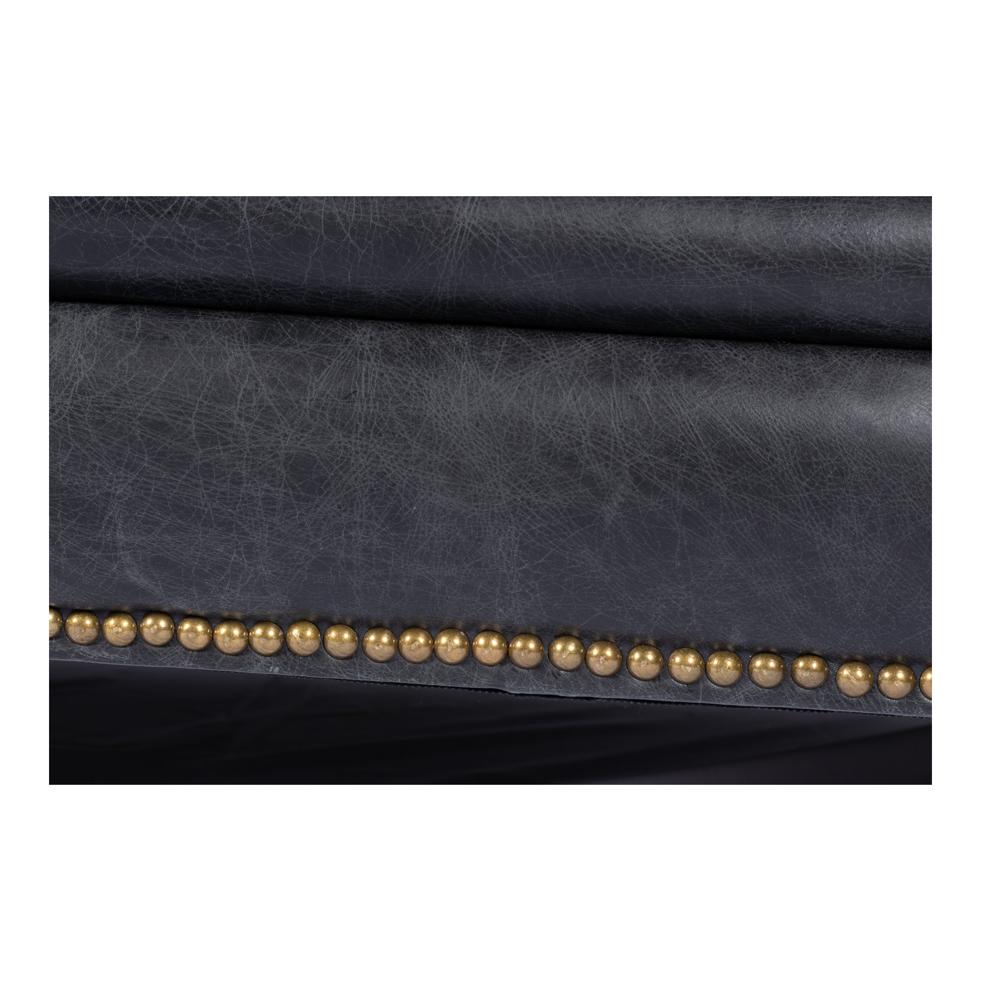 Birmingham Sofa Black Leather