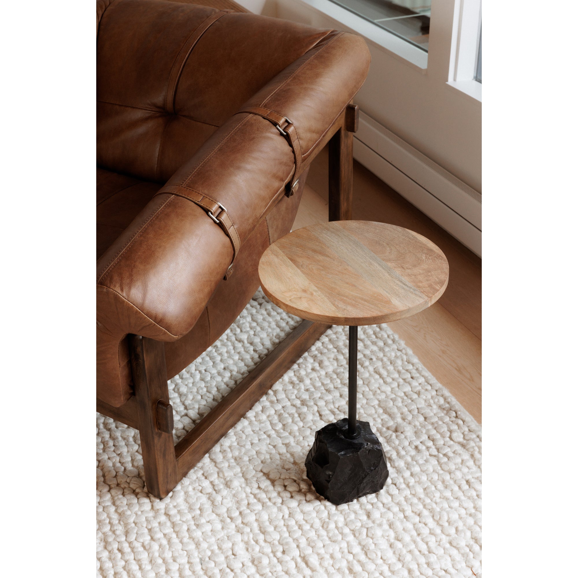 Bellos Accent Chair Open Road Brown