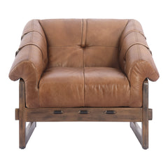 Bellos Accent Chair Open Road Brown