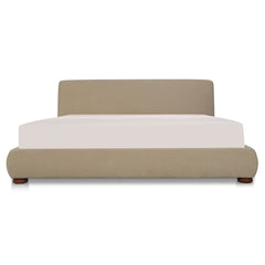 Beau King Storage Bed Warm Beige