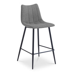 Alibi Bar Stool Dark Grey-Set of Two