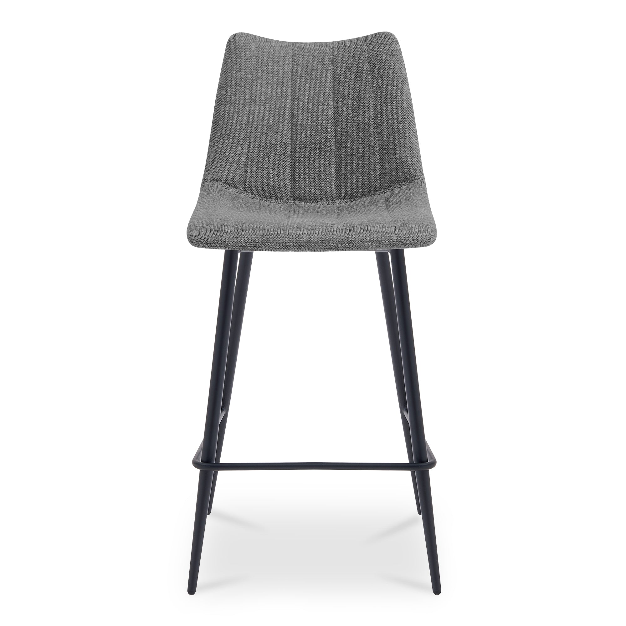 Alibi Bar Stool Dark Grey-Set of Two