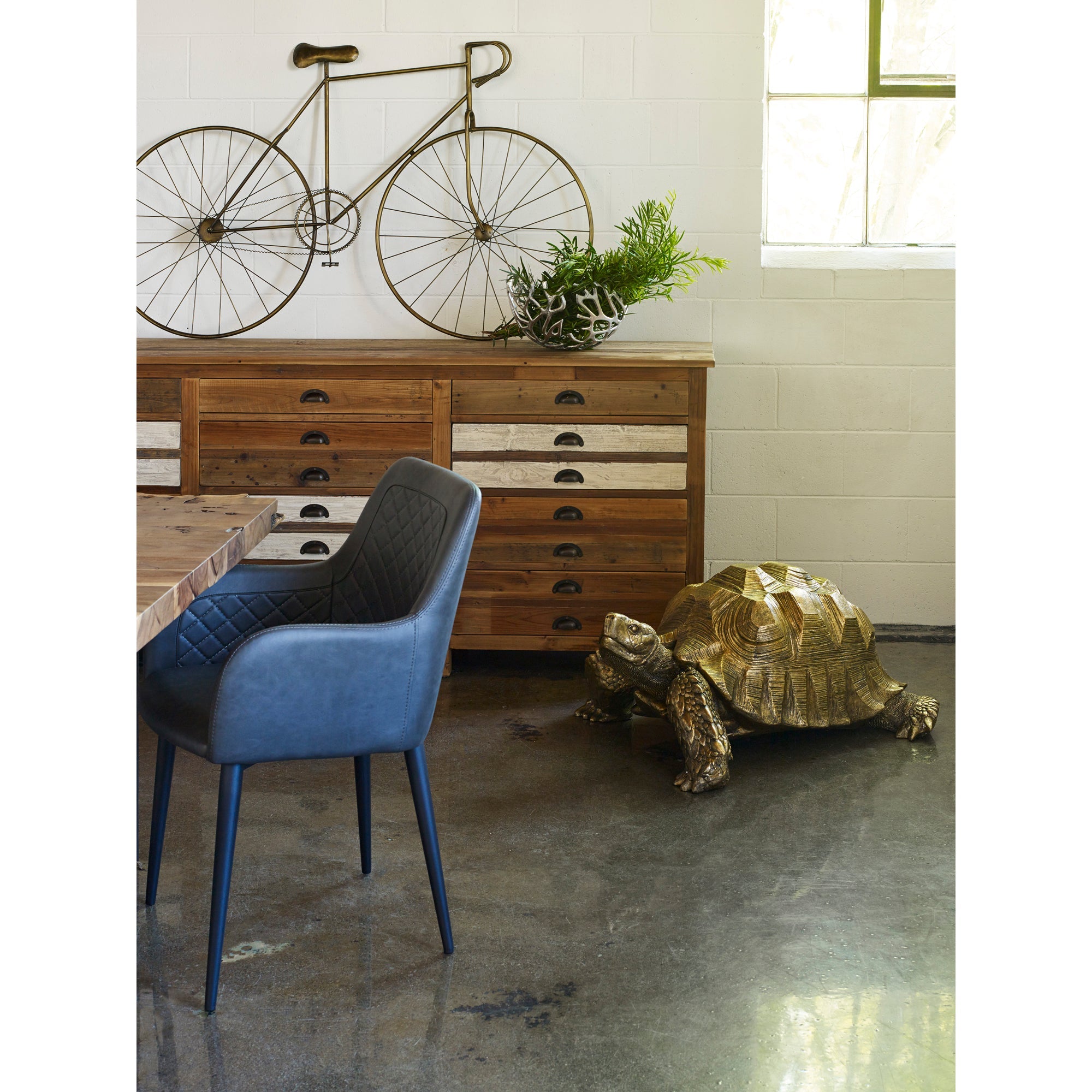 Bent Dining Table Large Brown