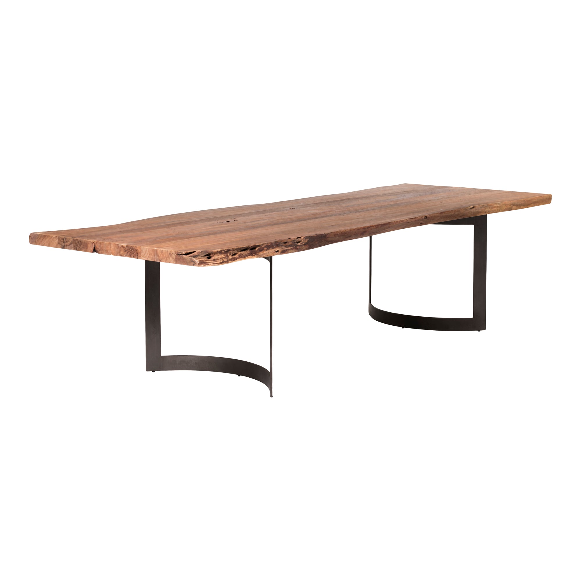 Bent Dining Table Extra Small Brown