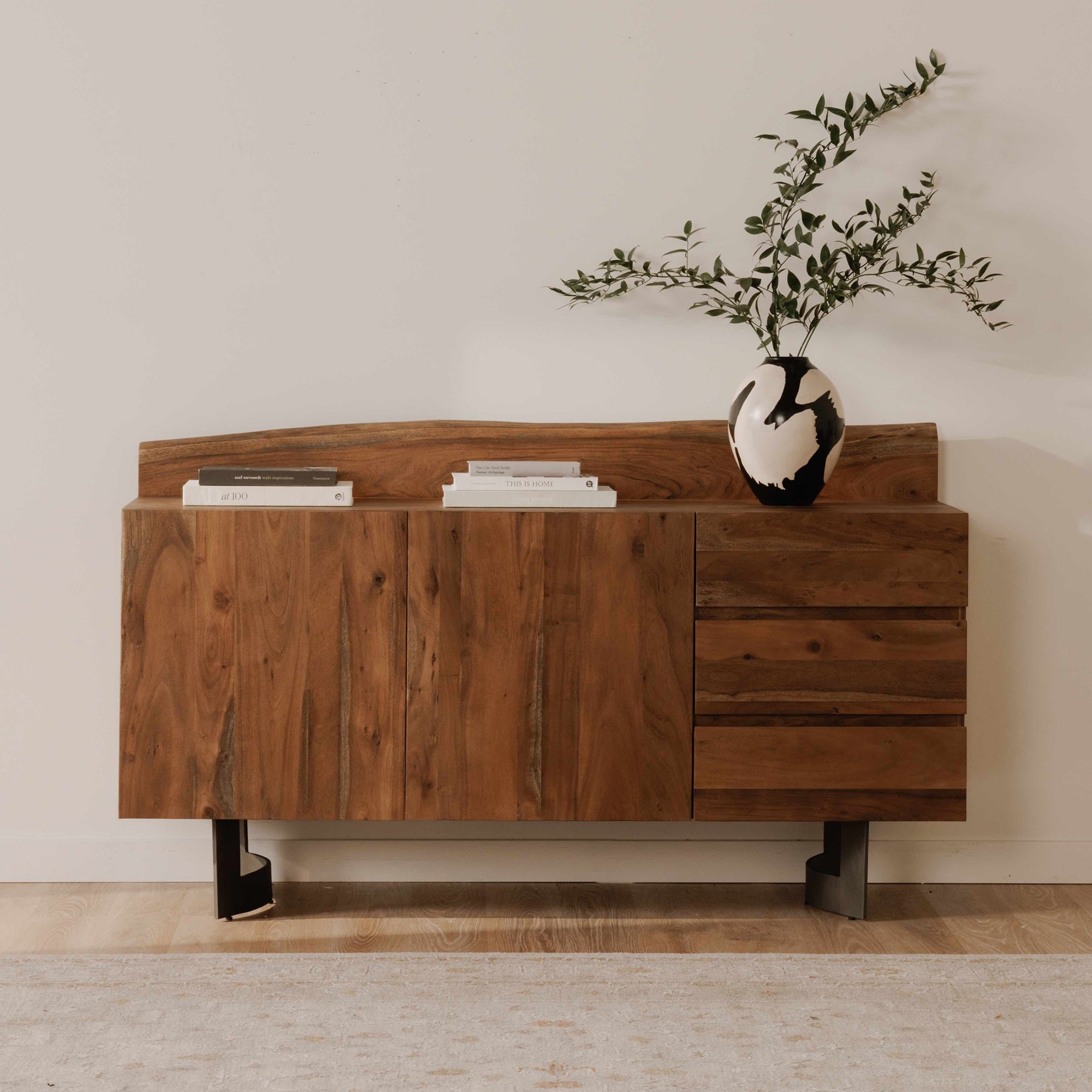 Bent Sideboard Brown