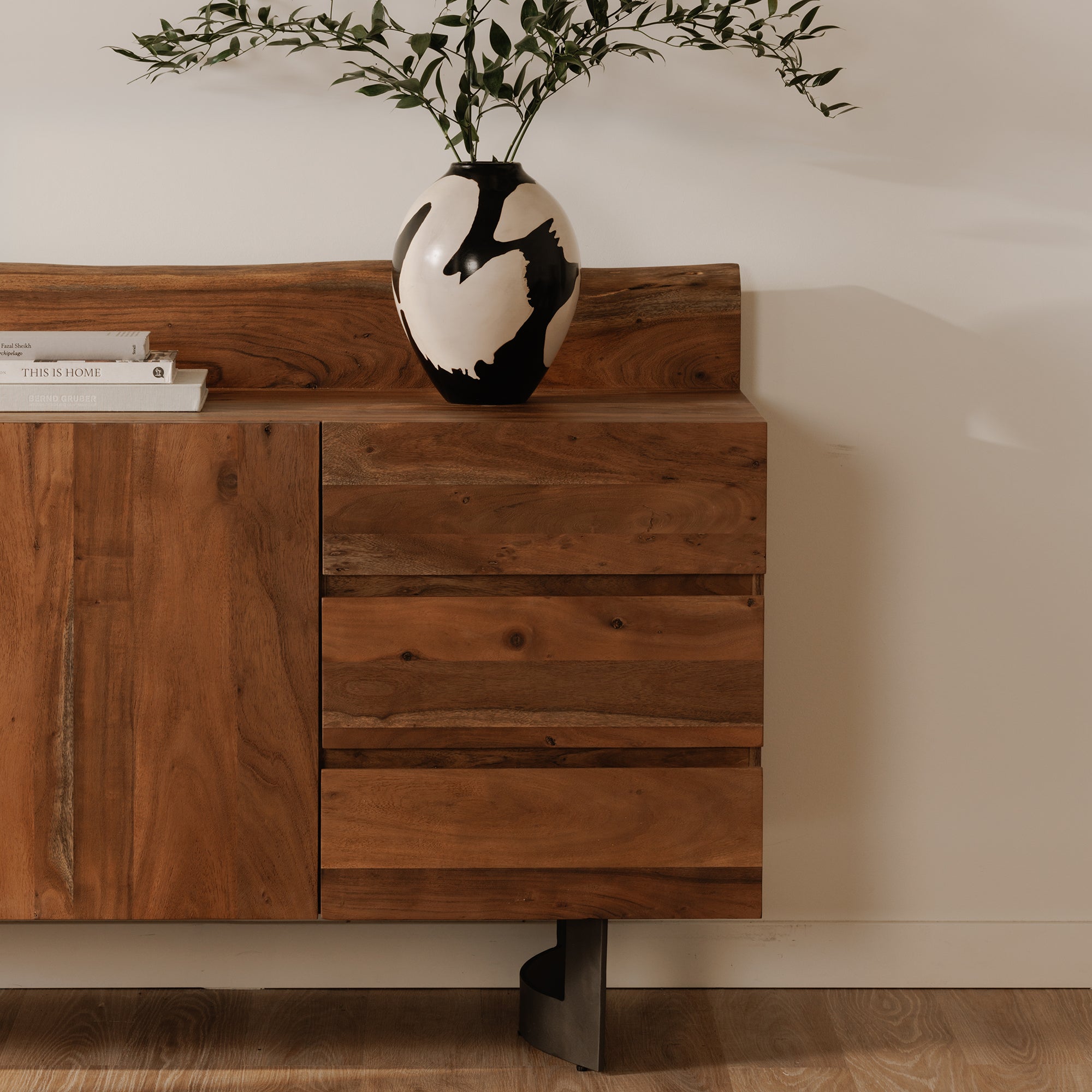 Bent Sideboard Brown