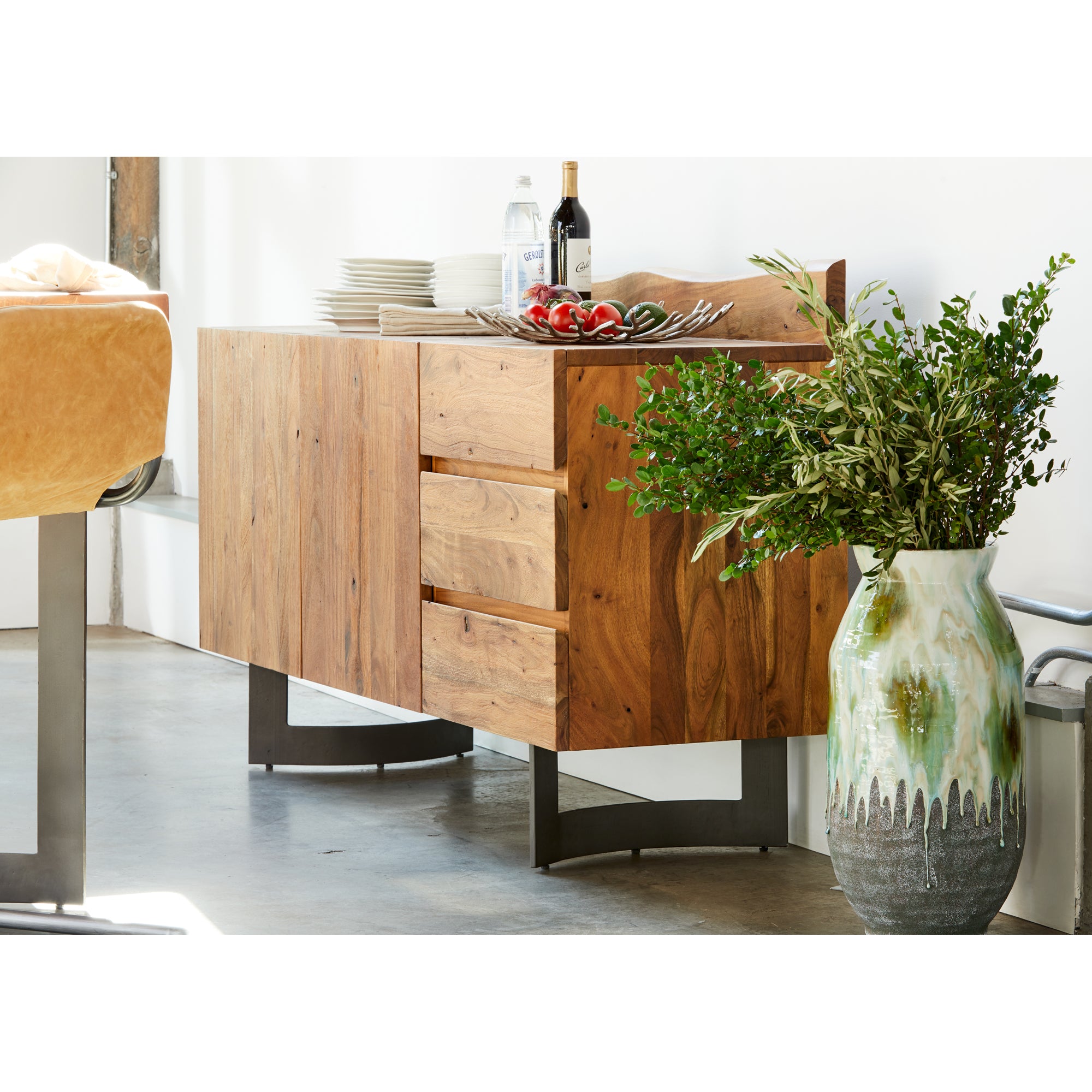 Bent Sideboard Brown