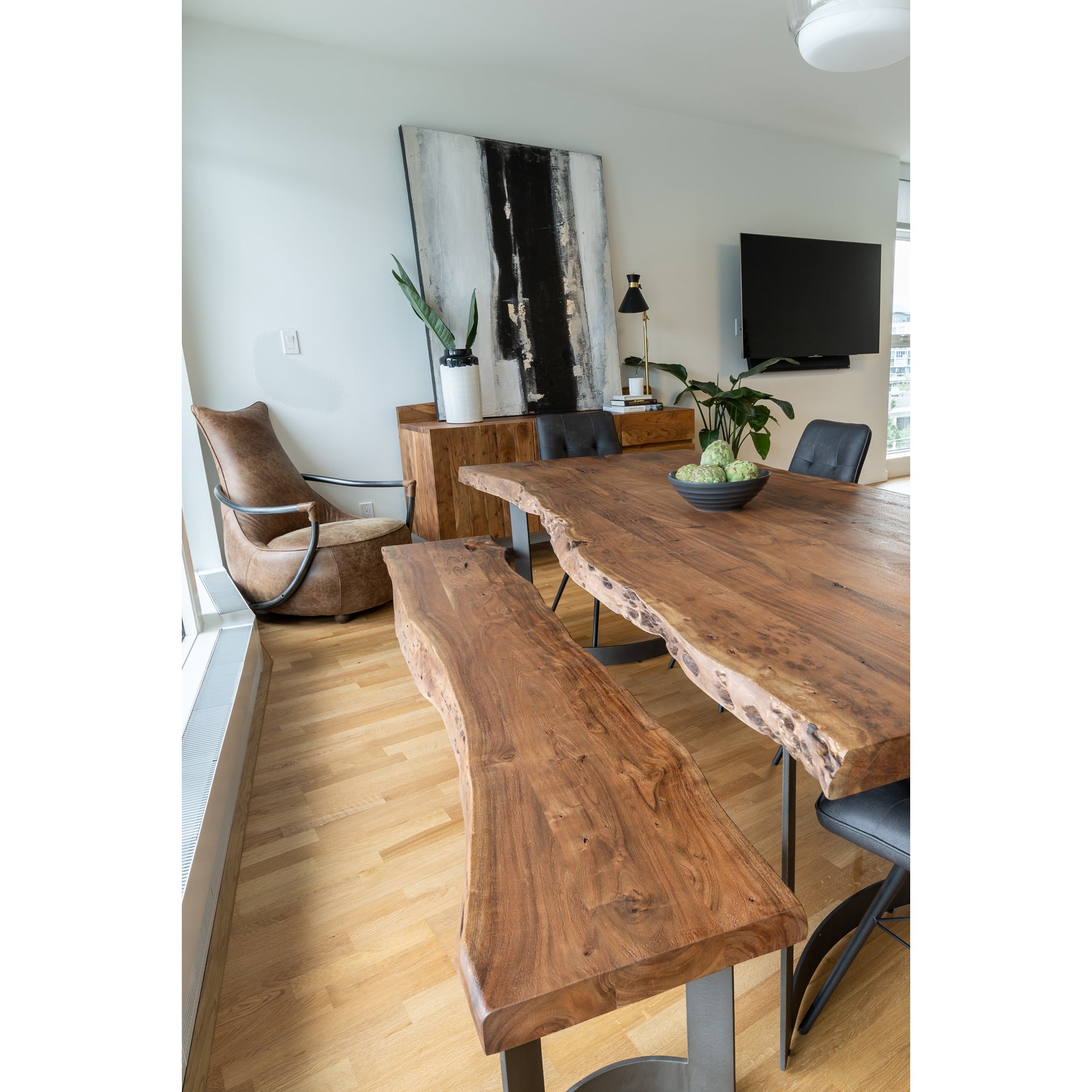 Bent Sideboard Brown