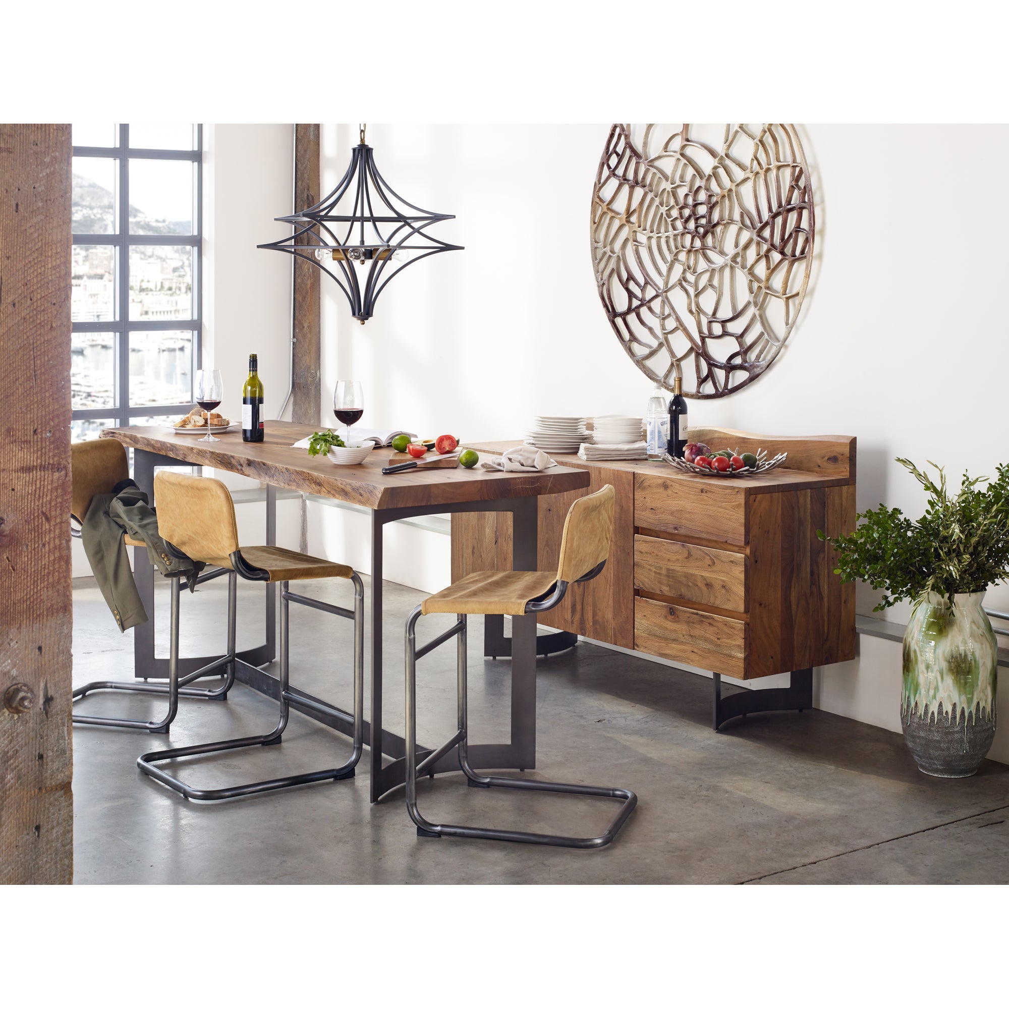 Bent Sideboard Brown