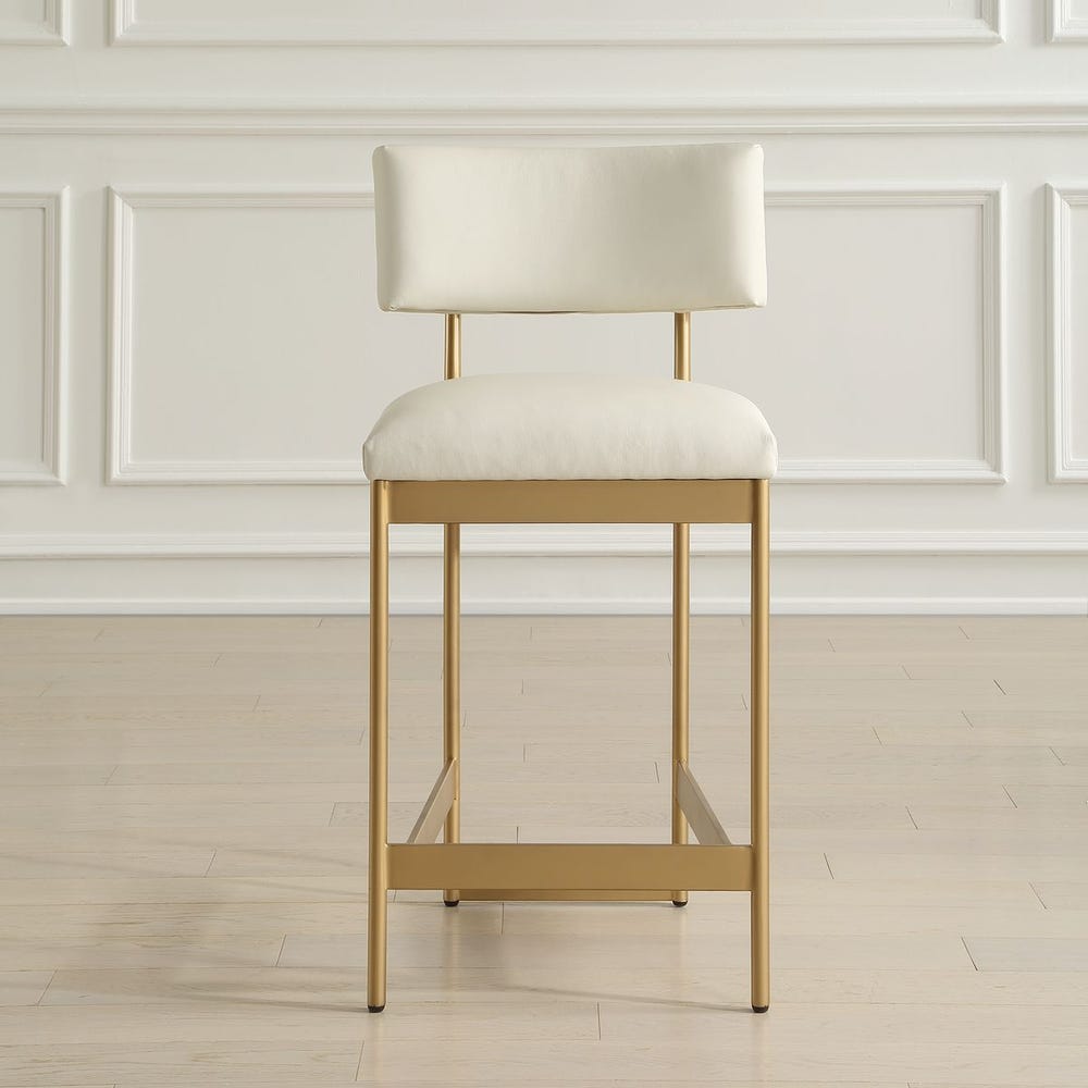 Apsley Gold Counter Stool