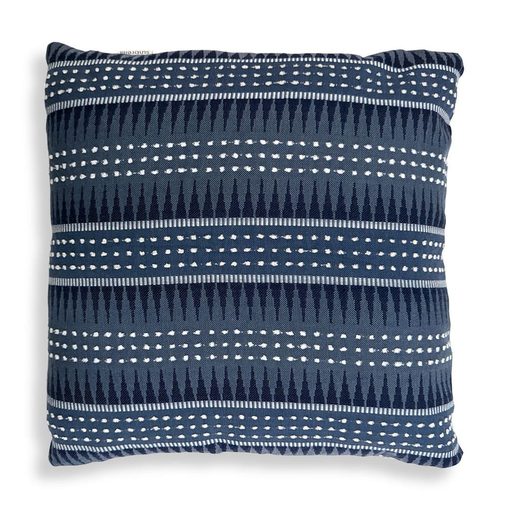 Backgammon Slate Outdoor Pillow